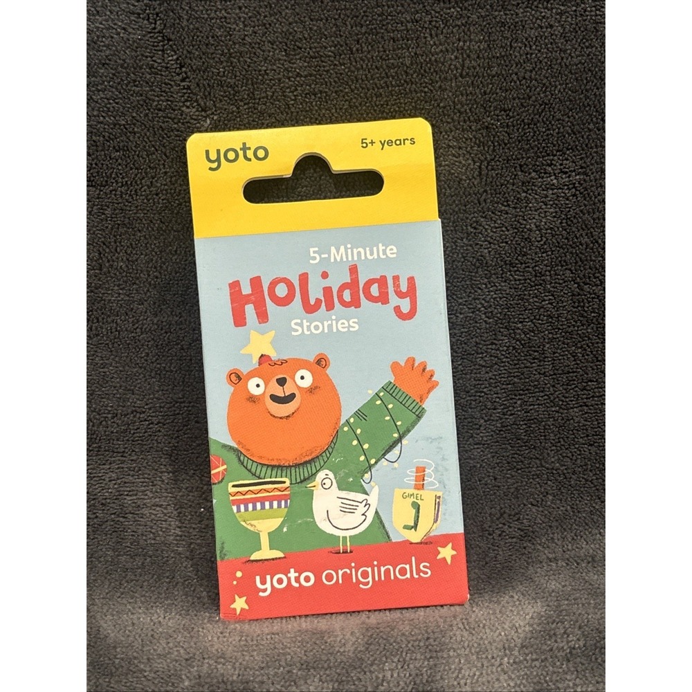 Yoto 5-Minute Holiday Stories Audio Card‎